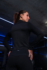 now Corset Full Zip Jacket - black