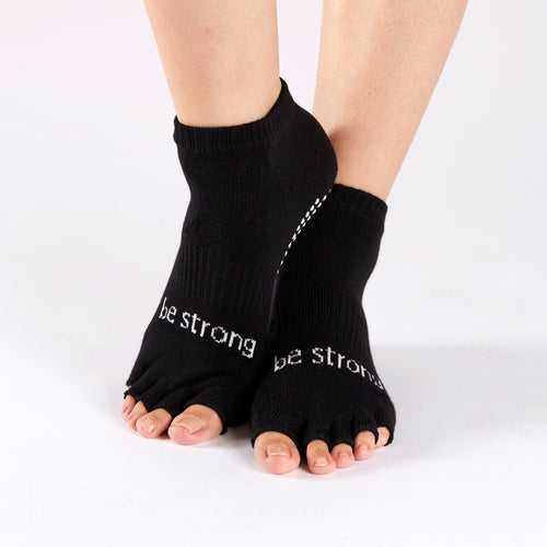 NEW Be Strong Half Toe Socks WOMAN