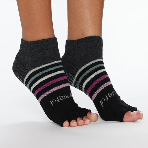 Half Toe BE GRATEFUL Grip Socks WOMEN