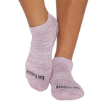 BE HAPPY Marbled Grip Socks WOMEN