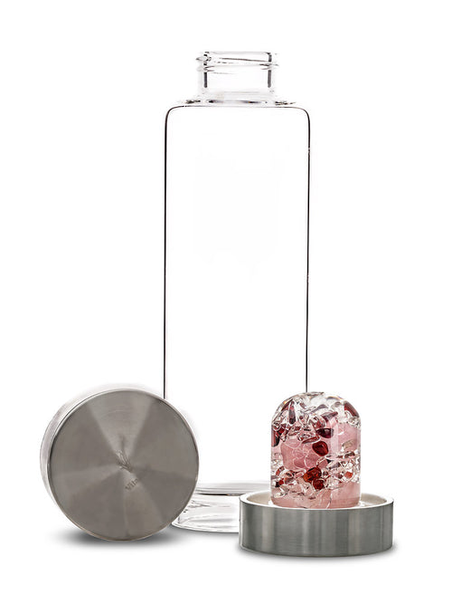 Love Crystal Glass Bottle